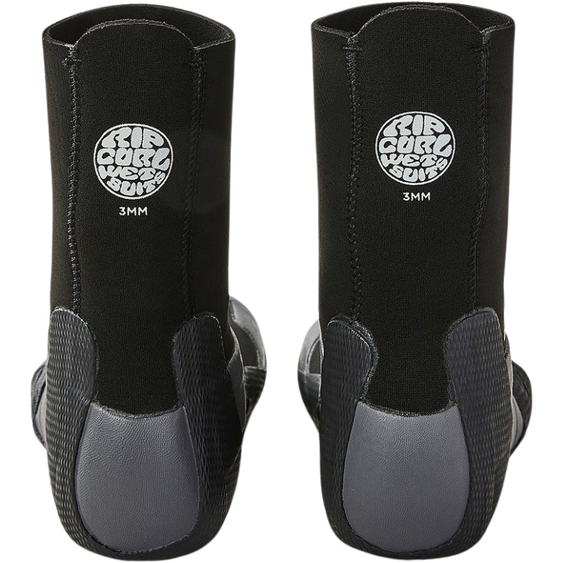 2026 Rip Curl Dawn Patrol 3mm Split Toe Bottes En Néoprène WBO1AD - Black